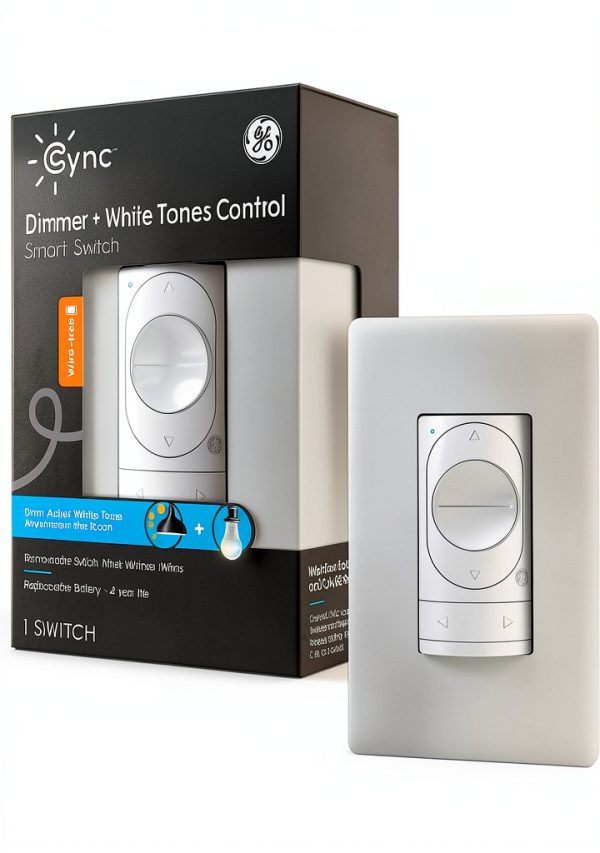 GE Cync Wire Free Smart Dimmer Switch Color Control-0