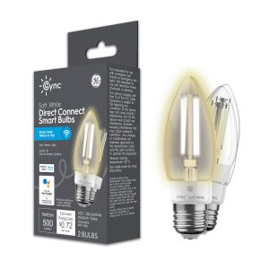 Cync Smart LED Light Bulbs Dimmable Soft White 2 Pack-0
