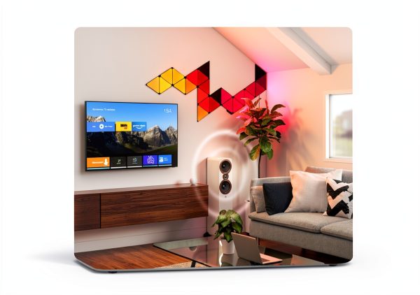 Nanoleaf Shapes Ultra Black Triangles Smart Lighting Kit-3