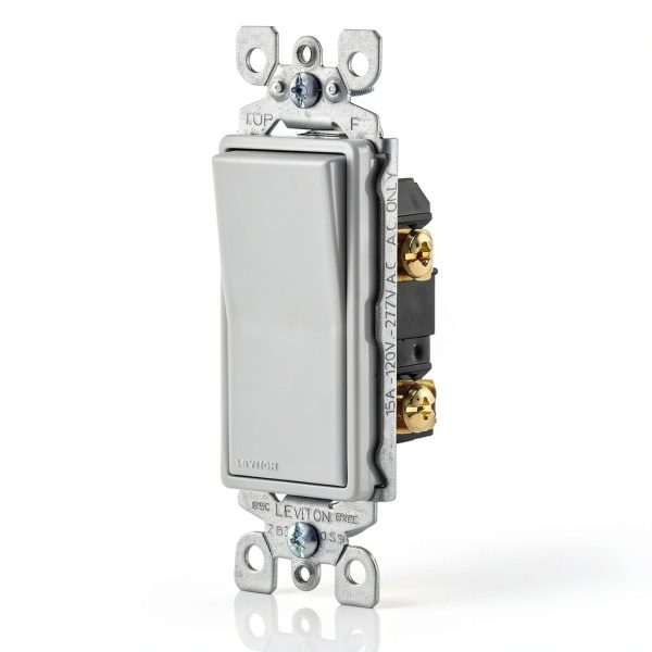 Leviton Decora Rocker Switch Dust Shield 15 Amp Residential-1