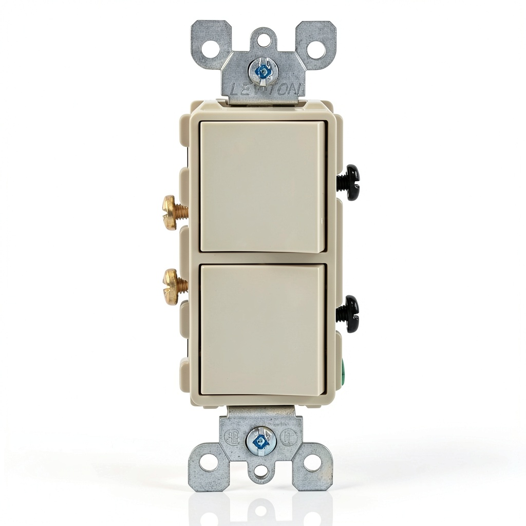 'Decora light switch installed in a modern wall setup'