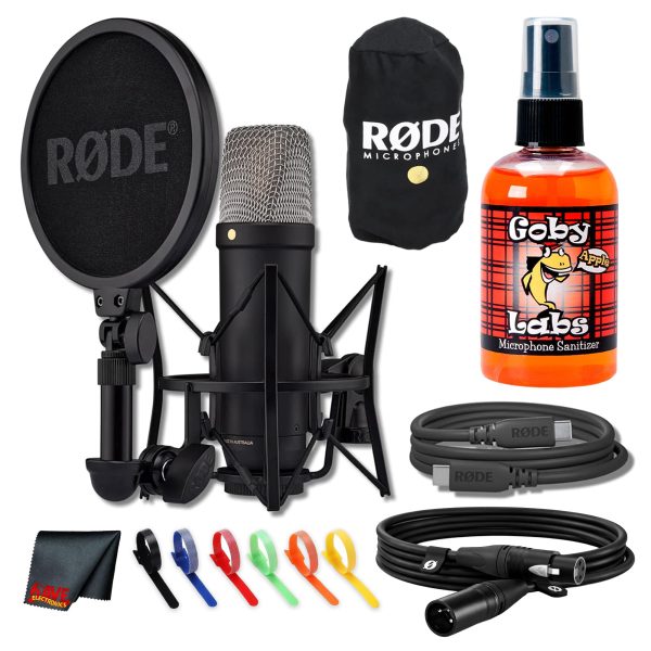 Rode NT1 5th Gen Studio Condenser Mic XLR USB-0