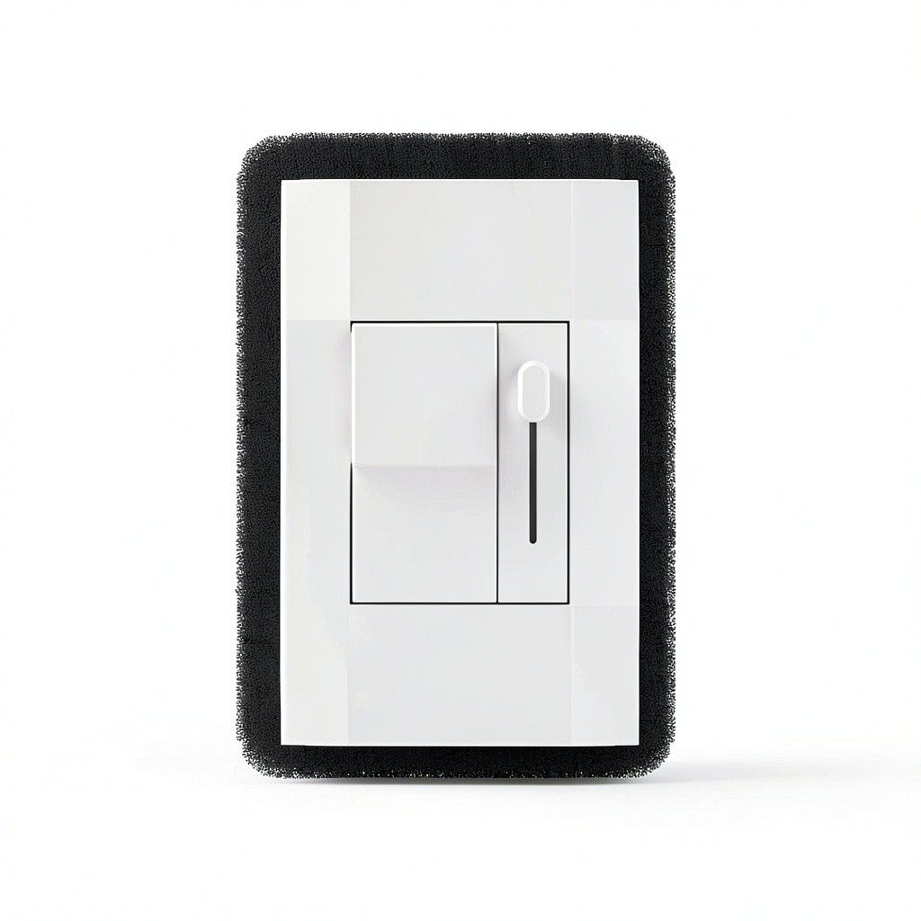 Installing Deako Simple Dimmer Switch Brightness Control Slider on a wooden desk