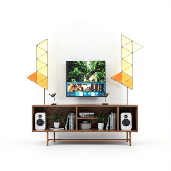 Nanoleaf Shapes Triangles Smarter Kit 7 Panels Multicolor-1