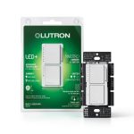 Maestro LED+ Dual Dimmer Switch Plastic Design Home Lighting-0