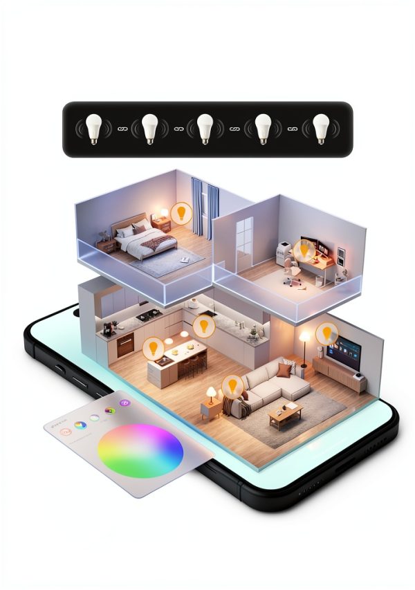 Govee Smart Bulb RGBWW A21 LED Color Music Sync-7