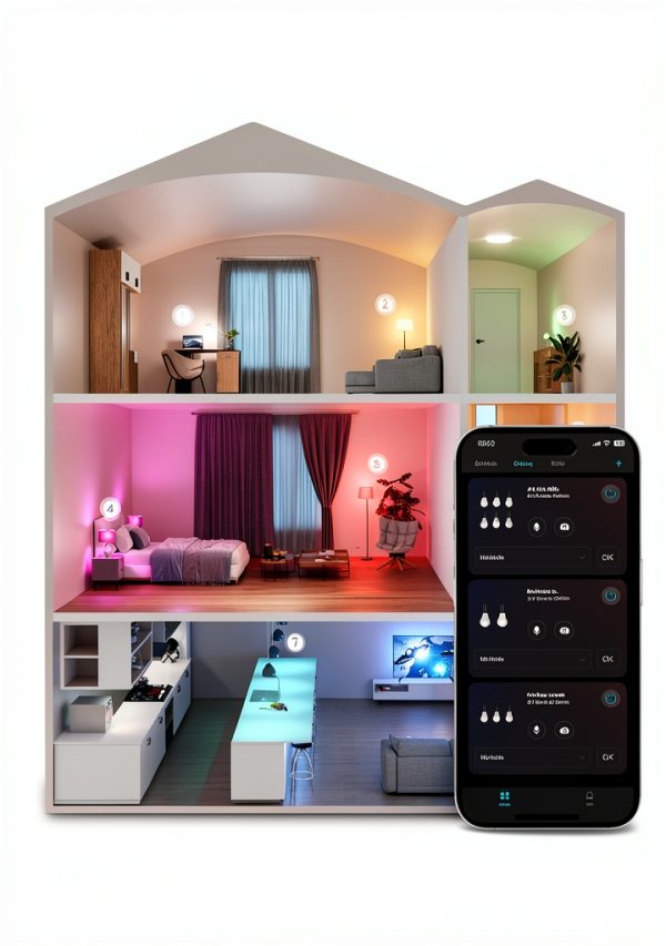 Lepro A19 Smart LED Bulbs Color Changing 800 Lumens 2 Pack-7