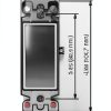 Decora 3-Way Rocker Switch Modern Design Smooth Operation-1