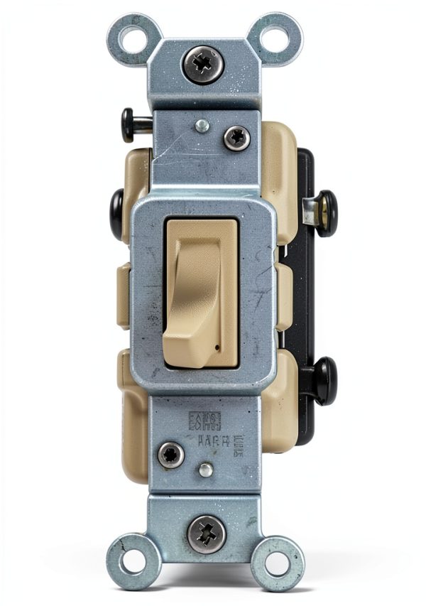 Leviton 3 Way Toggle Switch AC Quiet Sidewiring Quickwire-0