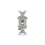 Leviton Commercial 4 Way Toggle Switch White 15A 277V-0