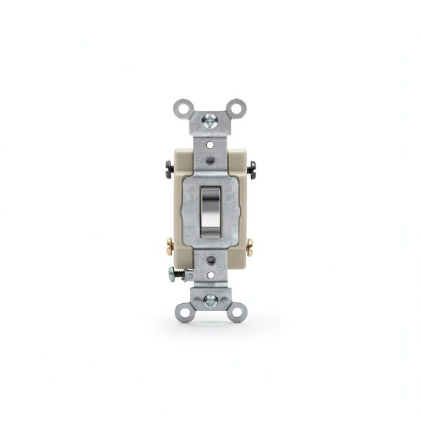 Leviton Commercial 4 Way Toggle Switch White 15A 277V-0