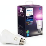 Philips Hue Smart LED Bulb Multicolor Bluetooth A19-0