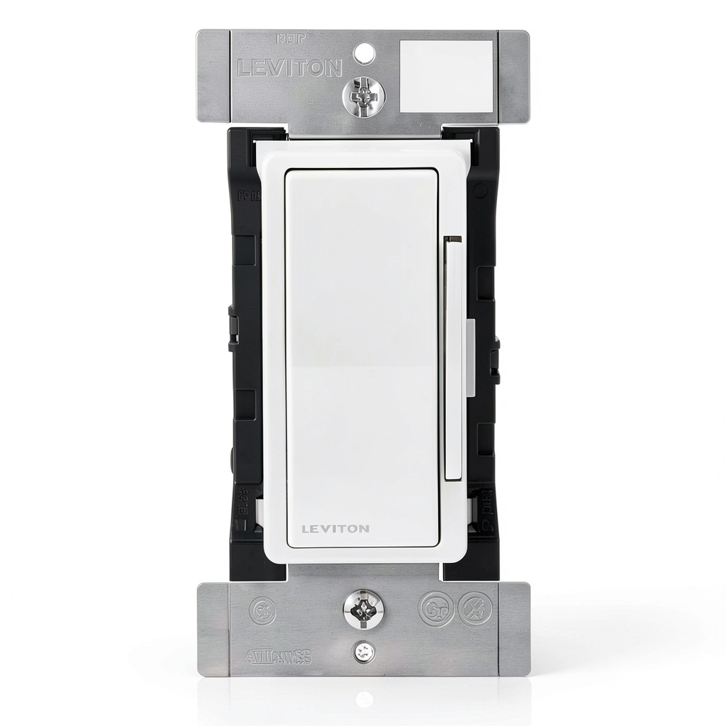 Decora Digital Dimmer installed in modern living room