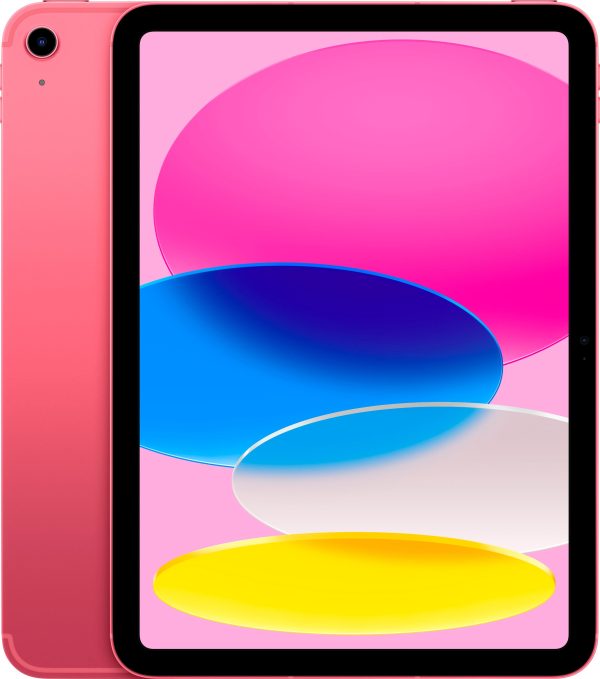 Apple iPad 10.9 Inch Wi-Fi Cellular 64GB Refurbished Pink-0