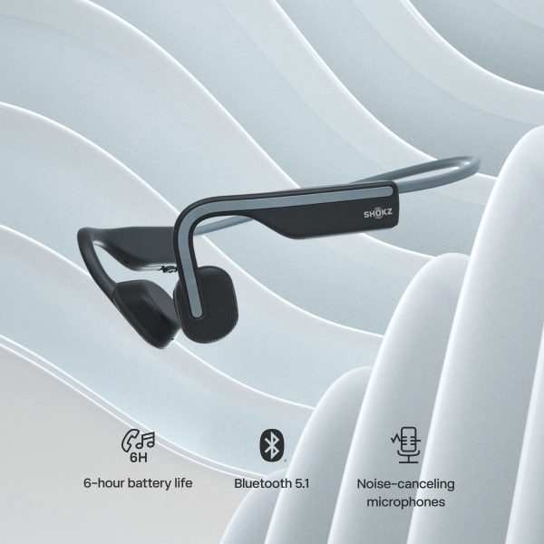Shokz OpenMove Bone Conduction Open Ear Headphones-9
