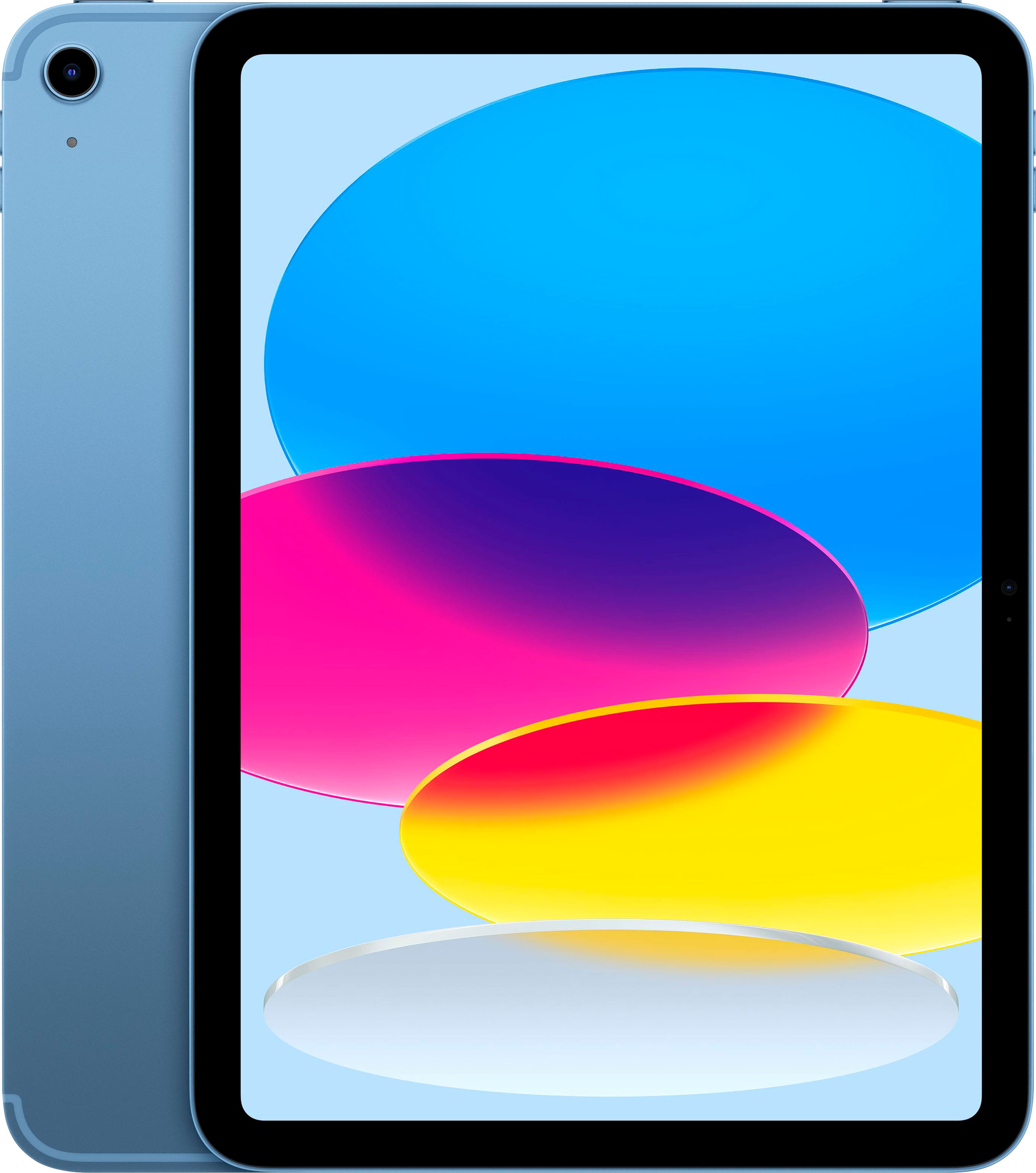 Apple iPad 11-inch displaying a colorful drawing app on its Liquid Retina screen