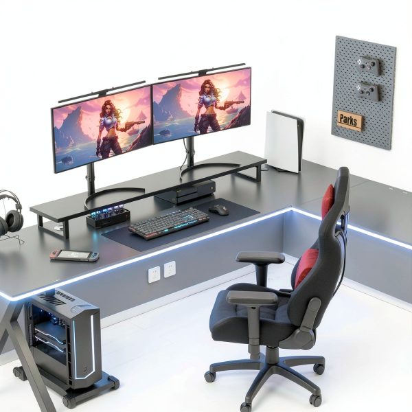 Govee Gaming Neon Rope Light RGBIC Desk Lighting for Gamers-1