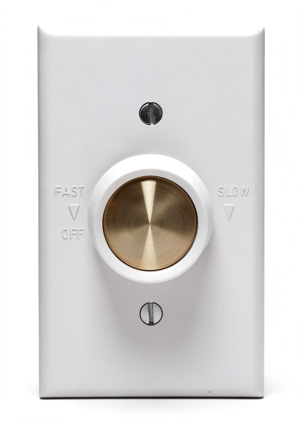 Trimatron Rotary Fan Control Full Range Speed White-0