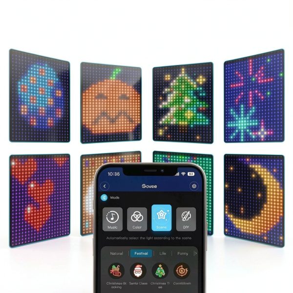 Govee RGBIC Curtain Lights 520 LEDs Dynamic Lighting Effects-2