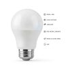 Feit Smart LED Bulb A19 E26 Adjustable White 3 Pack-3