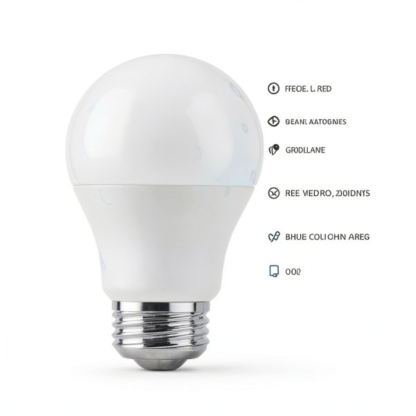 Feit Smart LED Bulb A19 E26 Adjustable White 3 Pack-3