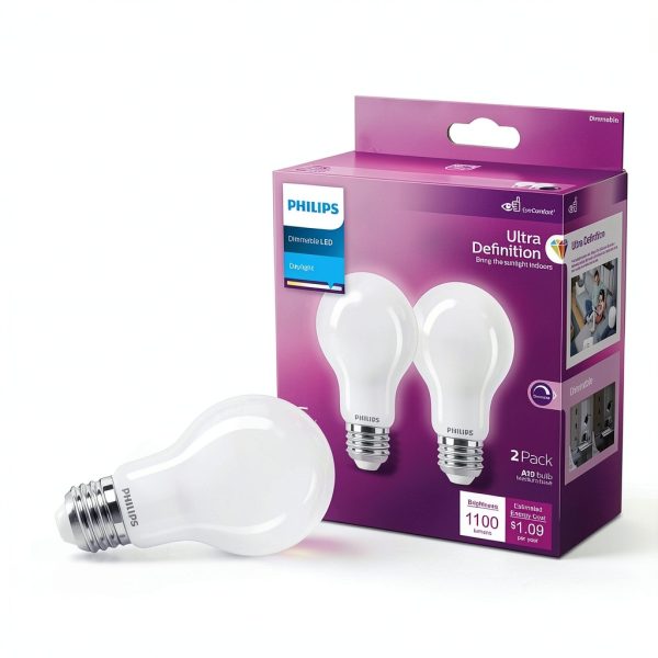 Philips A19 E26 Filament LED Bulb Daylight 75 Watt-1