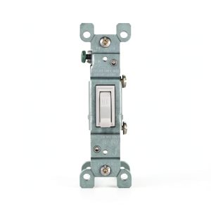 Leviton Toggle Switch Quiet Single Pole Residential 15 Amp-0