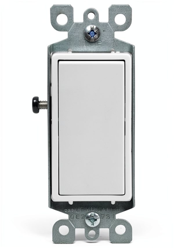 Leviton 5601-2WM Decora Rocker Switch Residential 15A-1