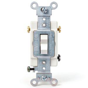 Leviton Toggle Switch Commercial Grade 3 Way 15A 120V-0