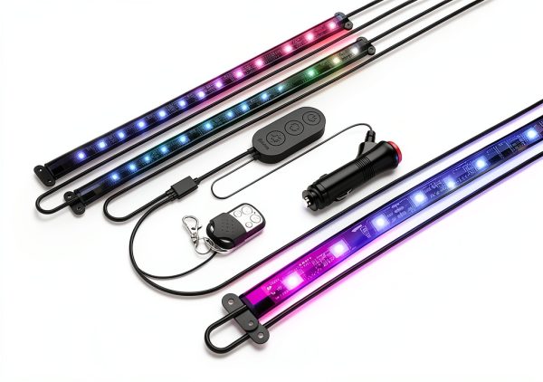 Pavo RGBIC LED Strip Lights Waterproof Bright Car Interior-10