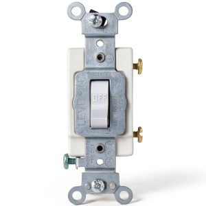 Leviton Commercial Toggle Switch Quiet Action 20 Amp-0