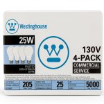 Westinghouse A19 Incandescent Bulb Dimmable White 4 Pack-0