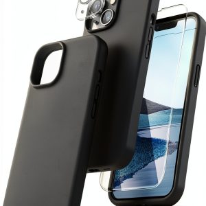 Entronix iPhone 13 Case Liquid Silicone 3-in-1 Protection-0