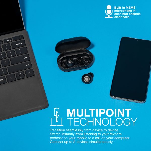 JLab JBuds Air Pro True Wireless Earbuds Black-8