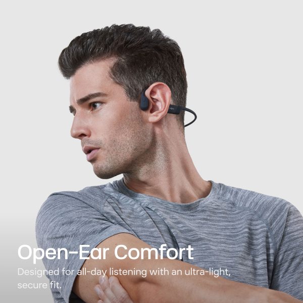 Shokz OpenRun Mini Wireless Bone Conduction Headphones Black-6