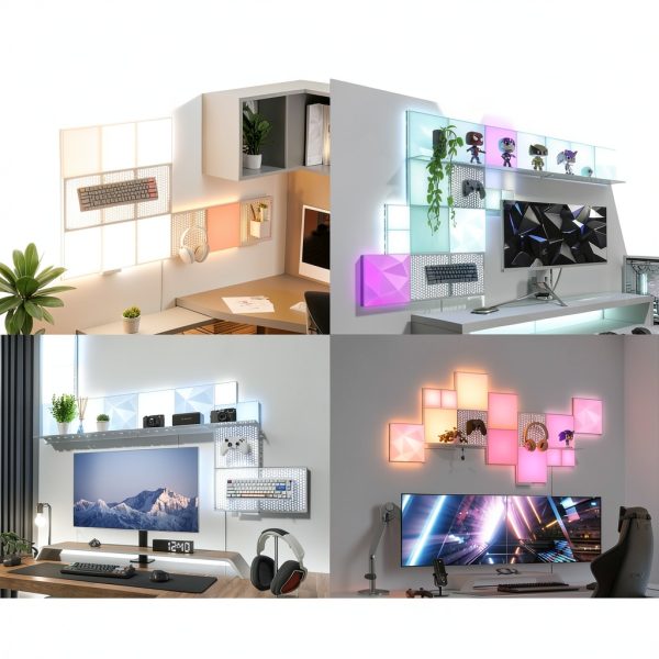Nanoleaf Blocks Squares Smart LED Wall Light Panels-2