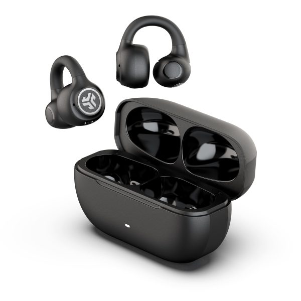 JLab Flex Open Clip Wireless Earbuds Multipoint Technology-0