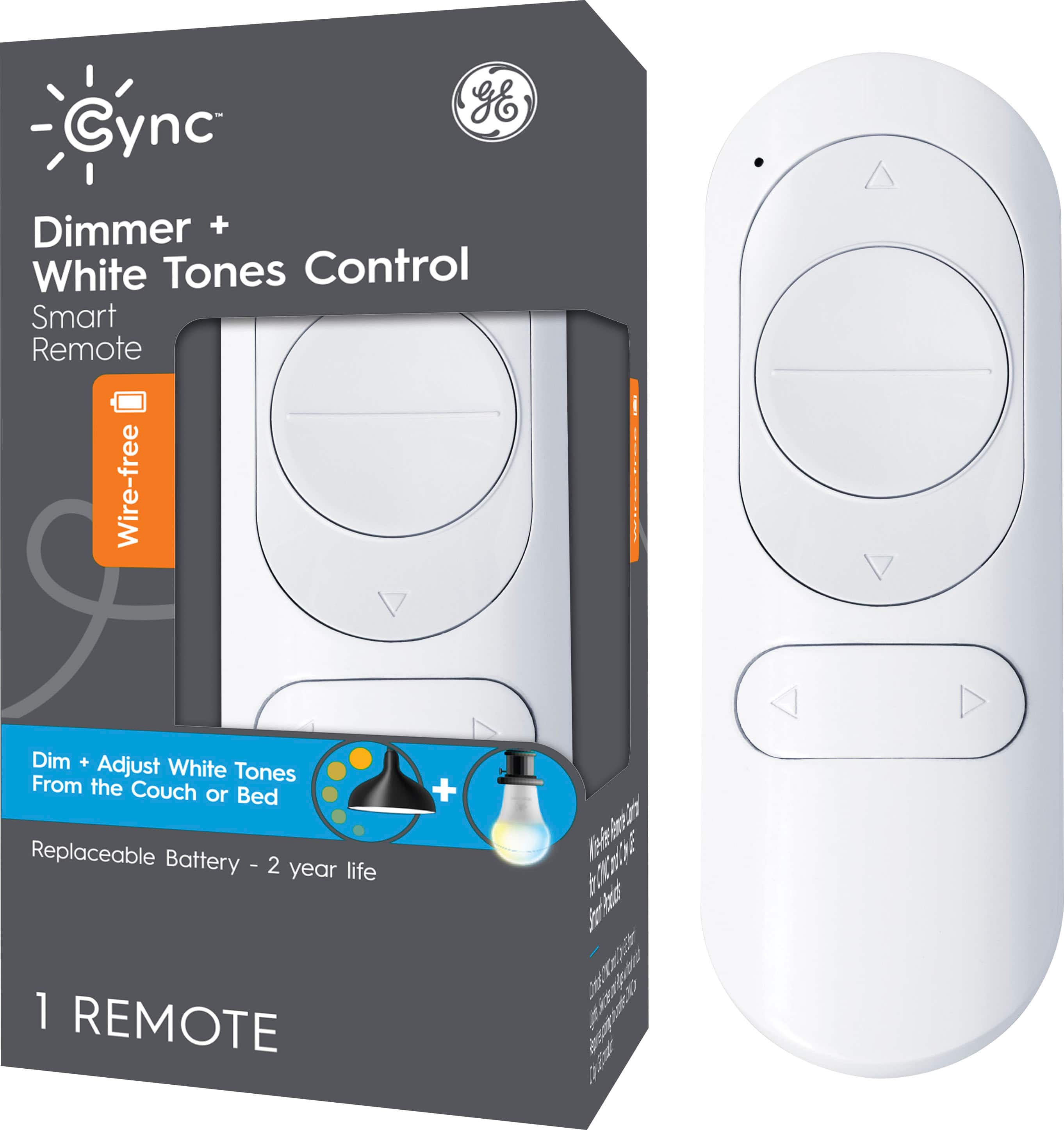 Installing Cync Smart Remote Control Wireless Dimmer White Tones on a kitchen cabinet