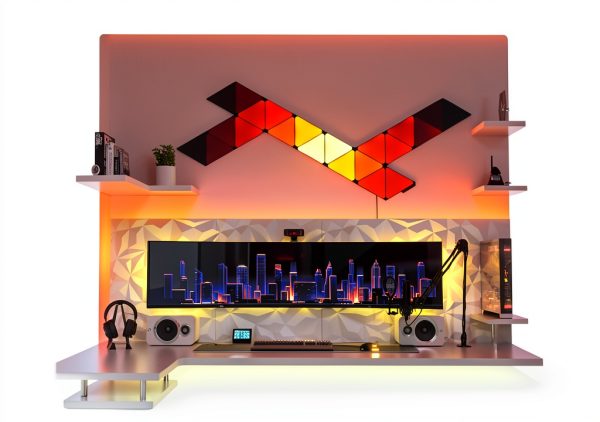 Nanoleaf Shapes Ultra Black Triangles Expansion Pack 3-5