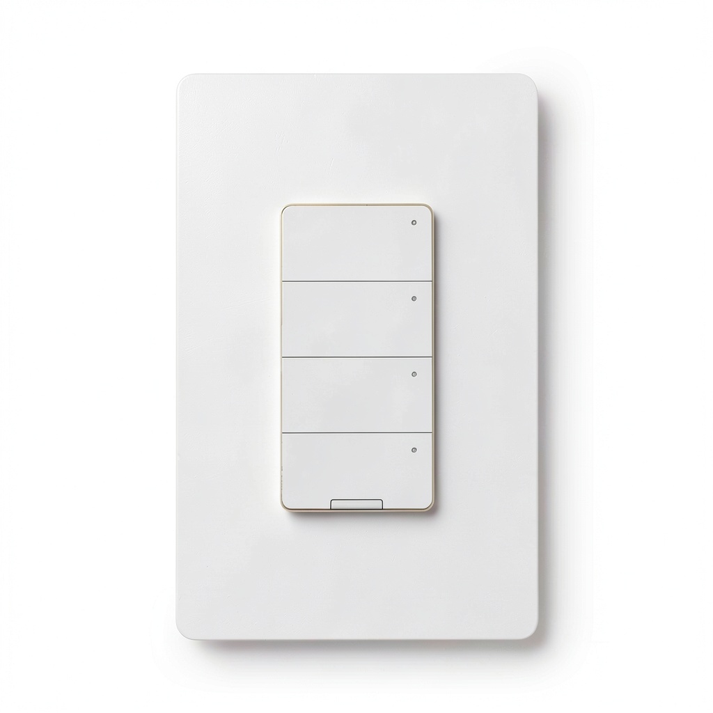 Installing Insteon i3 Keypad Smart Home Lighting Control Dimmer Switch on a drywall-mounted electrical box