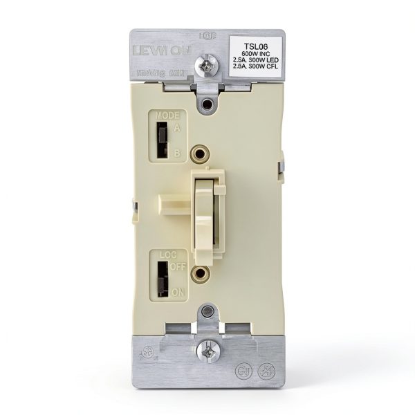 Leviton Toggle Slide Dimmer Classic Style Lighting Control-0