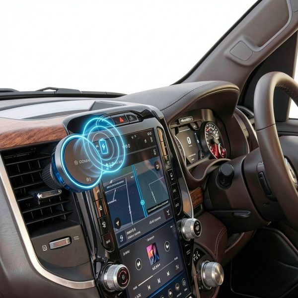 Pavo 25W Qi 2.2 Cooling Magnetic Wireless Car Charger-3
