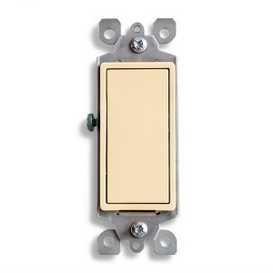 Leviton 5603-2T 3-Way Switch Dust Shielded Quiet Rocker-0