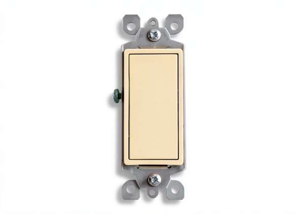 Leviton 5603-2T 3-Way Switch Dust Shielded Quiet Rocker-0