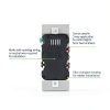 Lutron TSL06-1LW LED Dimmer Switch 3-Way Control-3