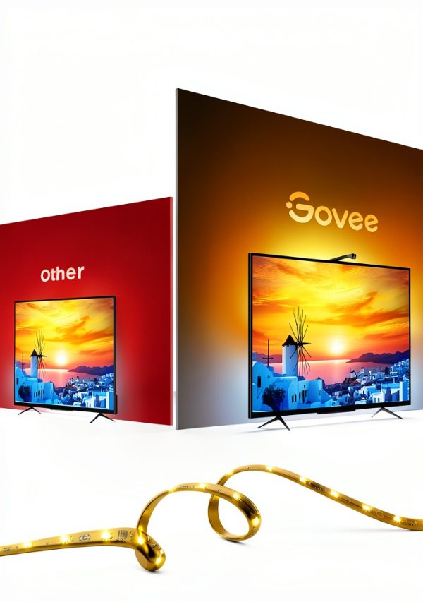 Govee TV Backlight 3 Lite with Fish-Eye Correction RGBIC-2