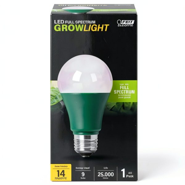 FEIT ELECTRIC LED Grow Light A19 E26 White 60W Equivalent-0