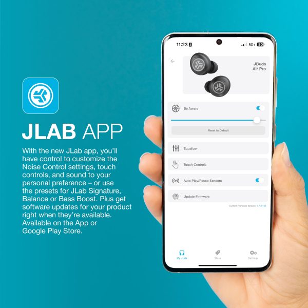 JLab JBuds Air Pro True Wireless Earbuds Black-6