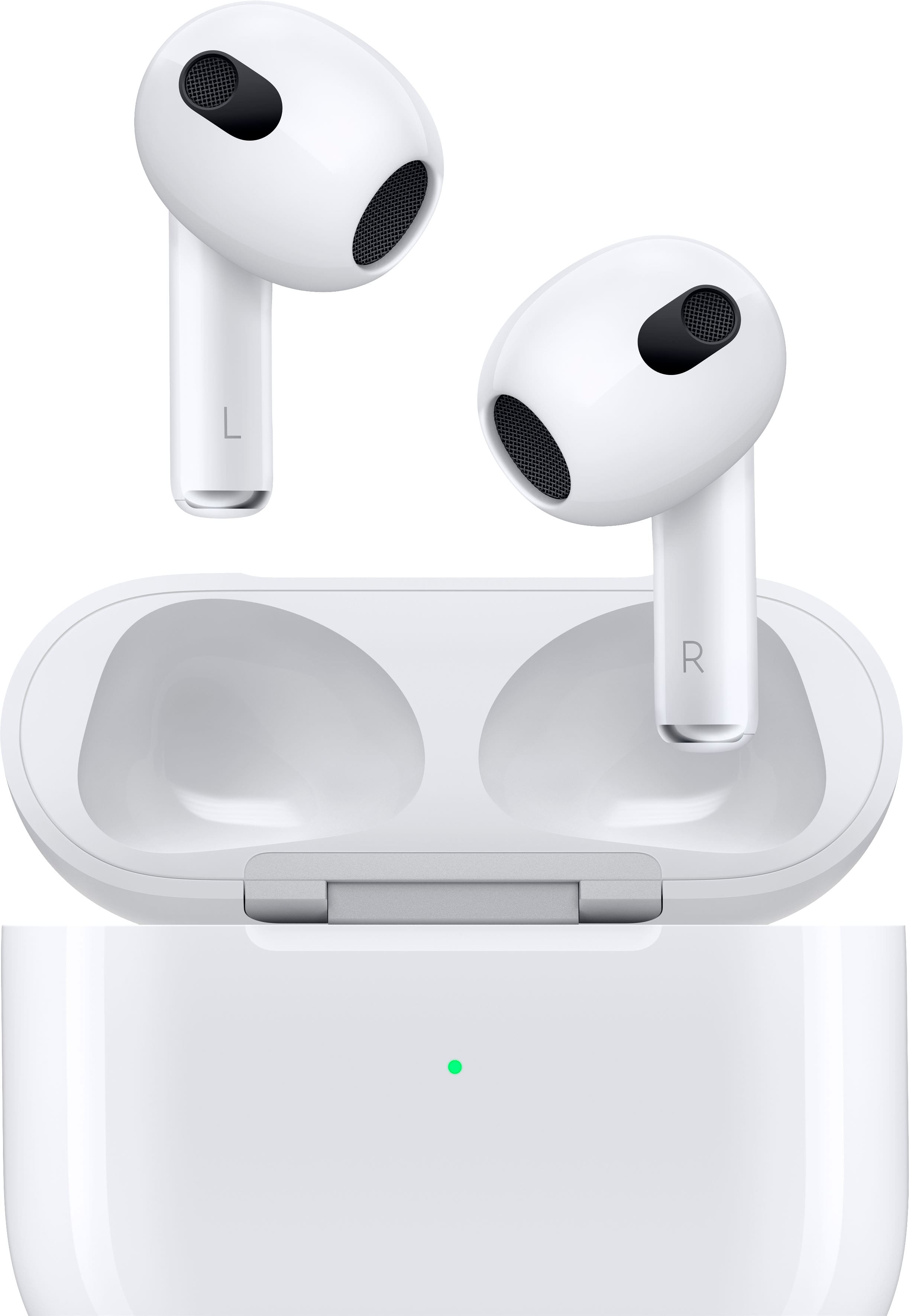 Apple AirPods 3rd generation in white with charging case