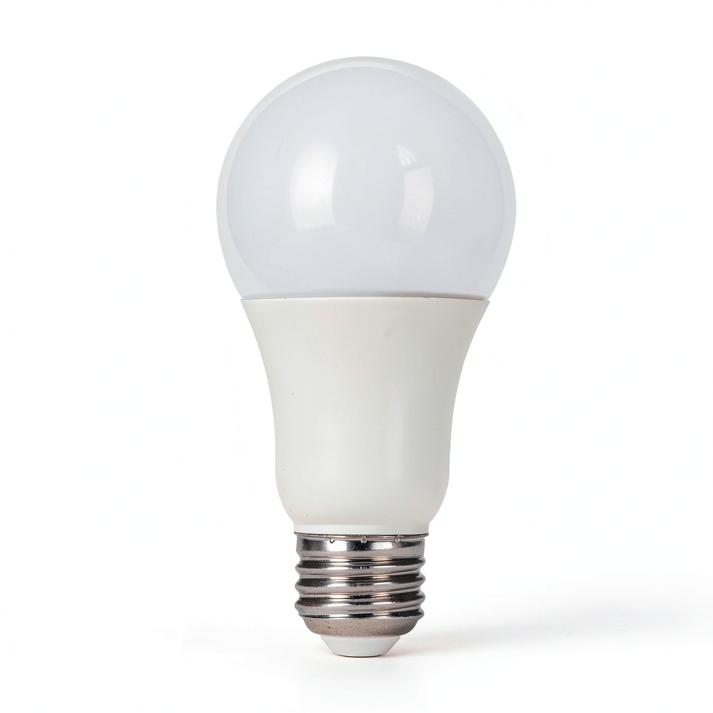 SATCO A19 E26 LED bulb illuminating a living room